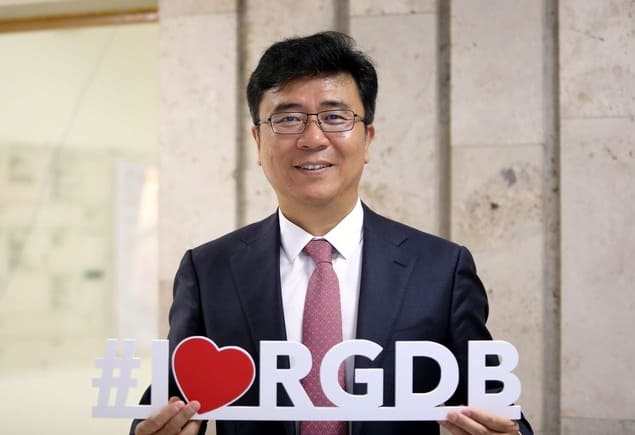 Президент IBBY Чжан Минчжоу в Российской государственной детской библиотеке