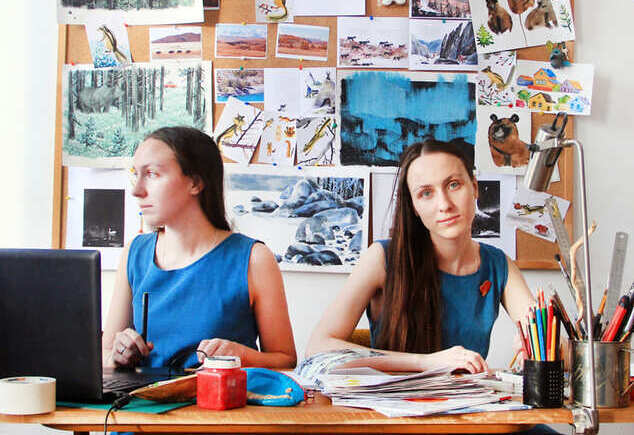 Анна и Варвара Кендель получили Золотое яблоко Международной биеннале иллюстрации в Братиславе (BIB)