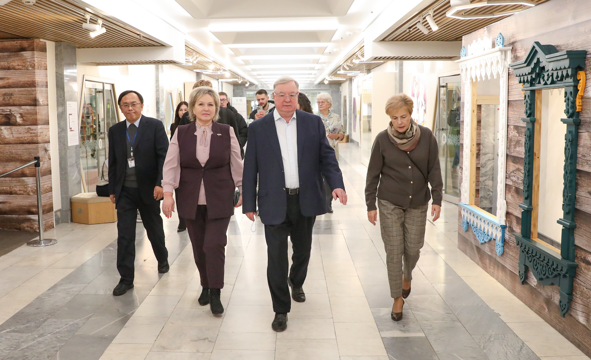 Мария Веденяпина, Елена Писарева, Сергей Степашин, Тянь Цинцюань